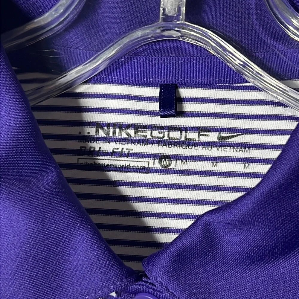 Nike Women's Victory Stripe Golf Shirt size medium